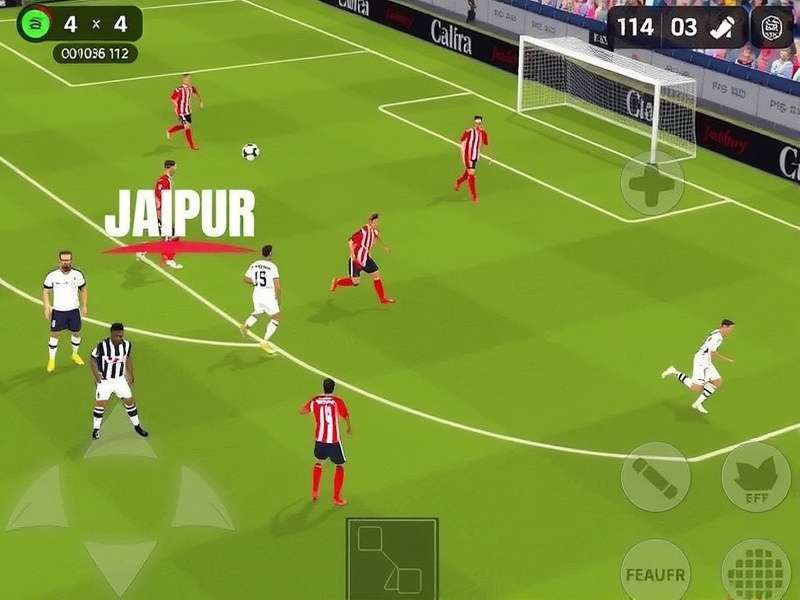 Jaipur FIFA Crusaders gameplay screenshot